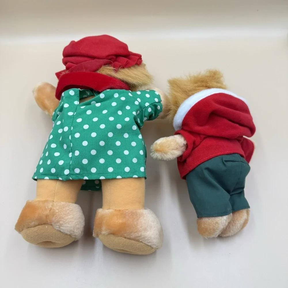 Berenstain Bear Applause Mama & Son Bear Plush Stuffed Animal Vintage 90s